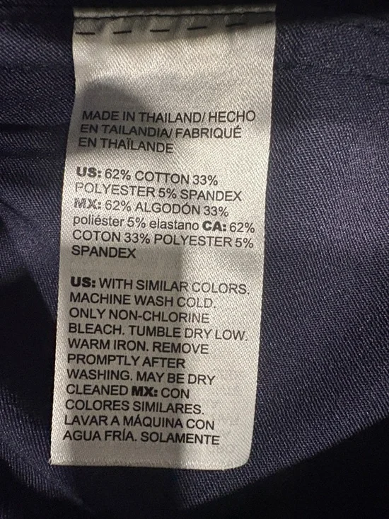 Chicos No Iron Stretch Popover Tunic Top - Picture 8 of 8